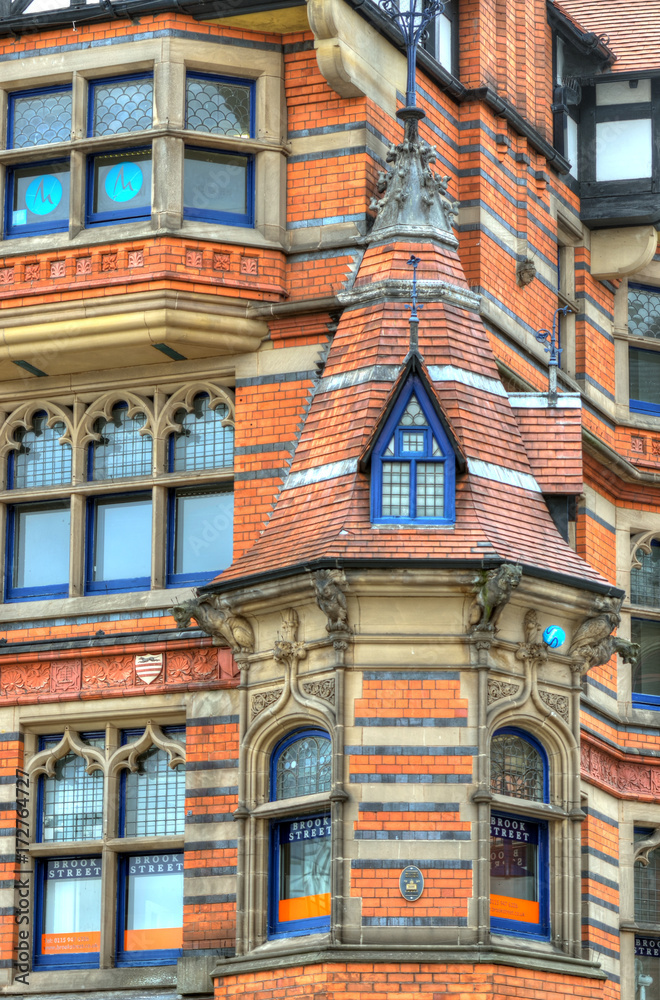 Fototapeta premium Old architecture in Nottingham, England..