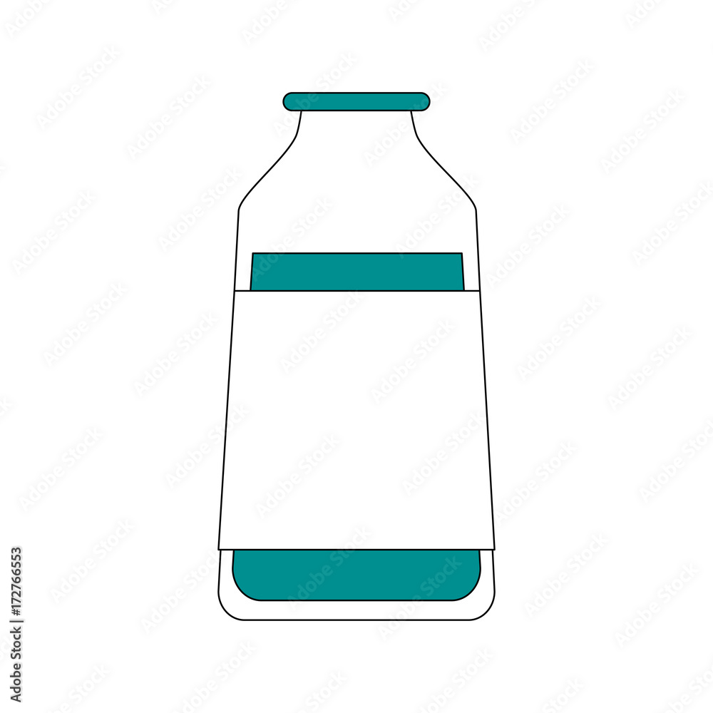 medication bottle healthcare icon image vector illustration design