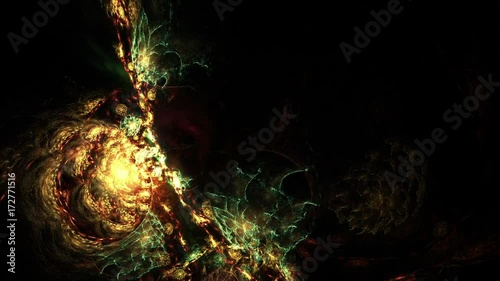 Digital Animation of a Fractal Shape