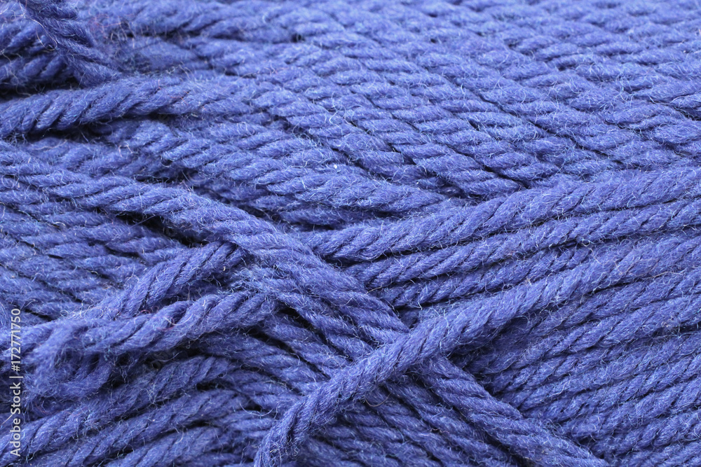 A super close up image of sapphire yarn A super close up image of sapphire yarn