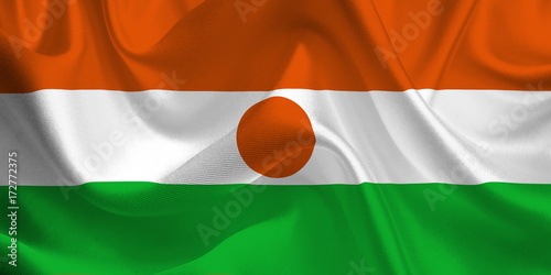 Waving flag of the Niger. Flag in the Wind. National mark. Waving Niger Flag. Niger Flag Flowing. Free Download Waving flag of the Niger. Flag in the Wind. National mark. Waving Niger Flag. Niger Flag Flowing. - GFXLoad