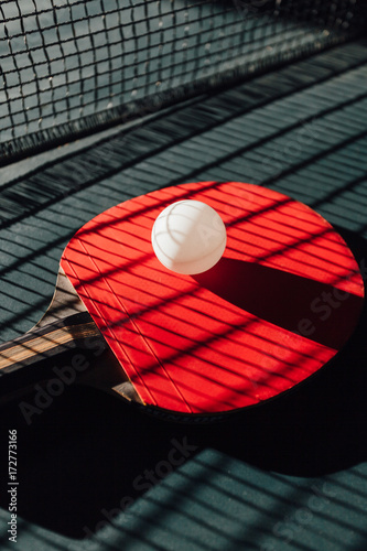 Ping pong racket