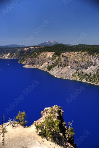Deep Blue of Crater Lake © Larry