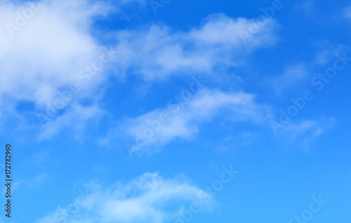 Sky and clouds nature background.