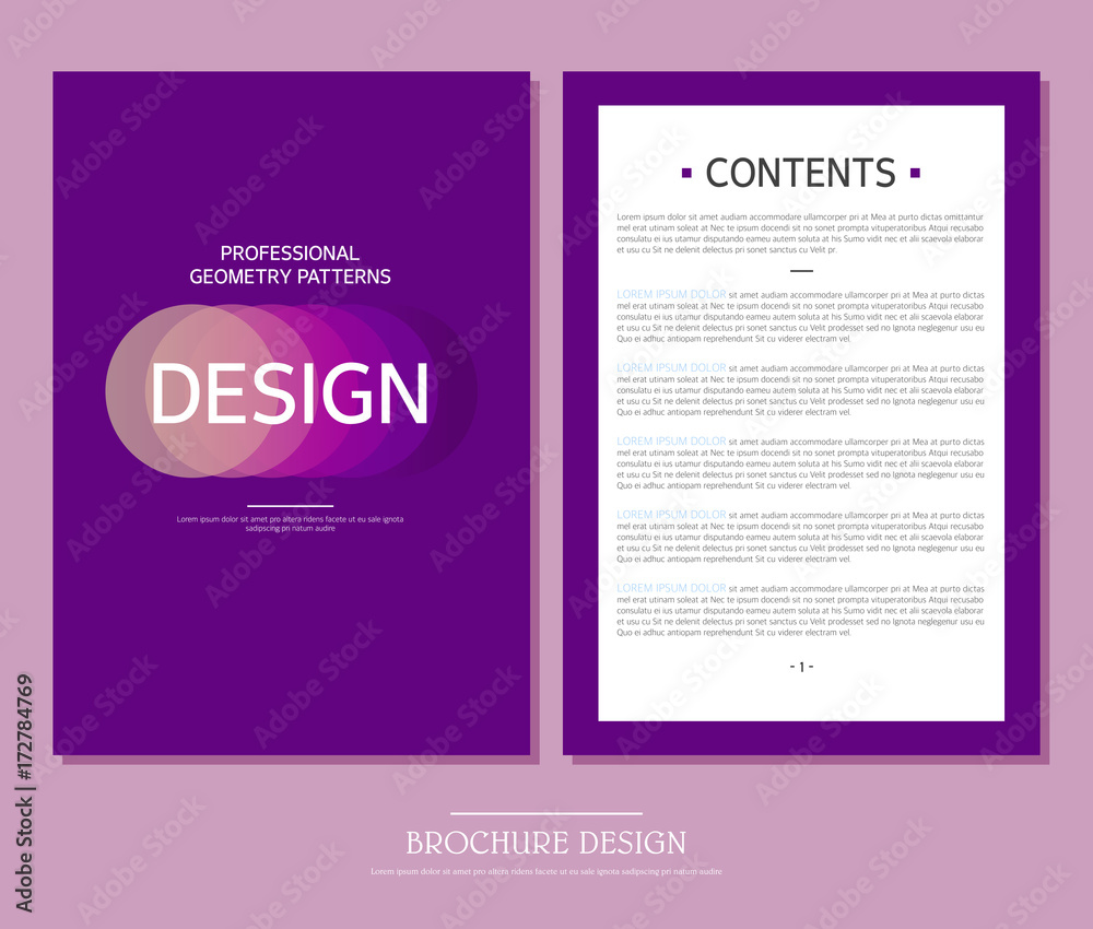 Brochure design Brochure design