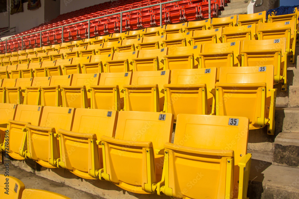 Naklejka premium stadium seats