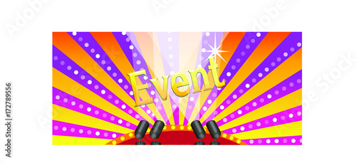 Beautiful event background