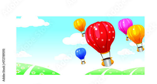 Colorful balloons
