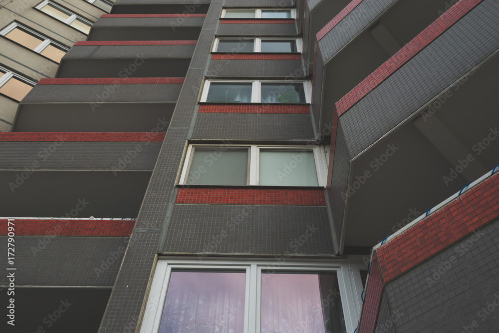 Fototapeta premium modern tenement building projects