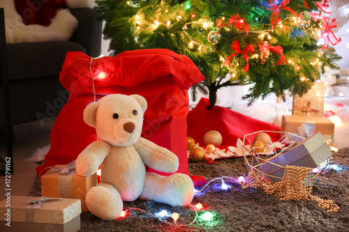 Gifts under beautiful decor...