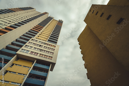 modern tenement building projects