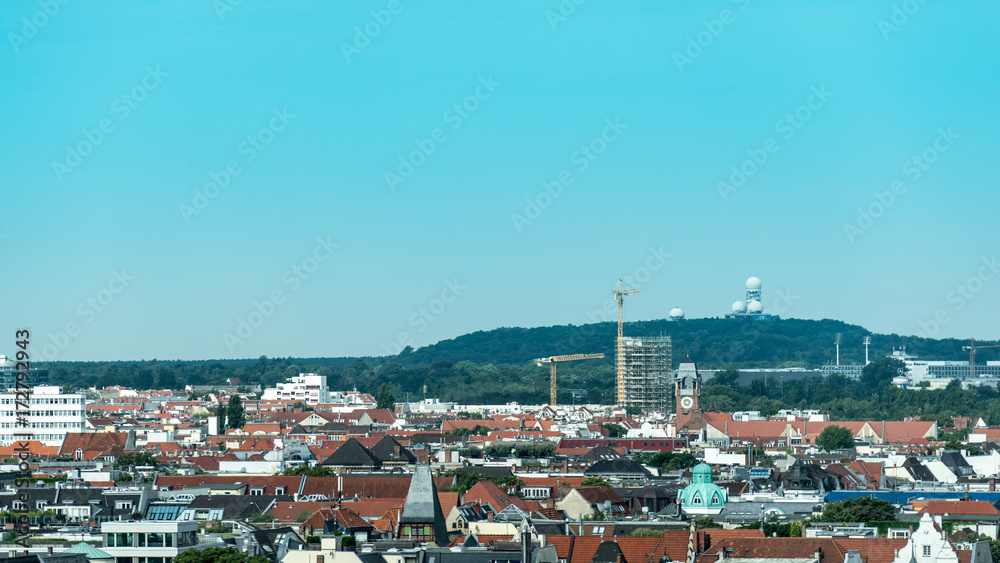 Berlin Charlottenburg seen from high up