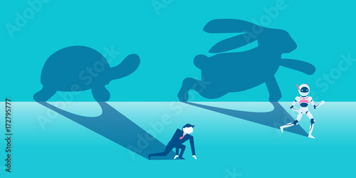 business with competition concept