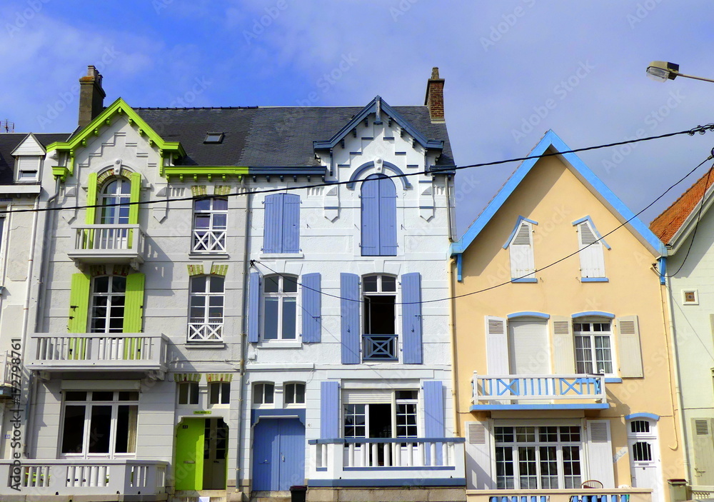 Fototapeta premium Villas à Wimereux