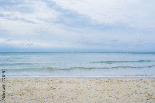 Fototapeta Naklejka Na Ścianę i Meble -  Black sea beach
