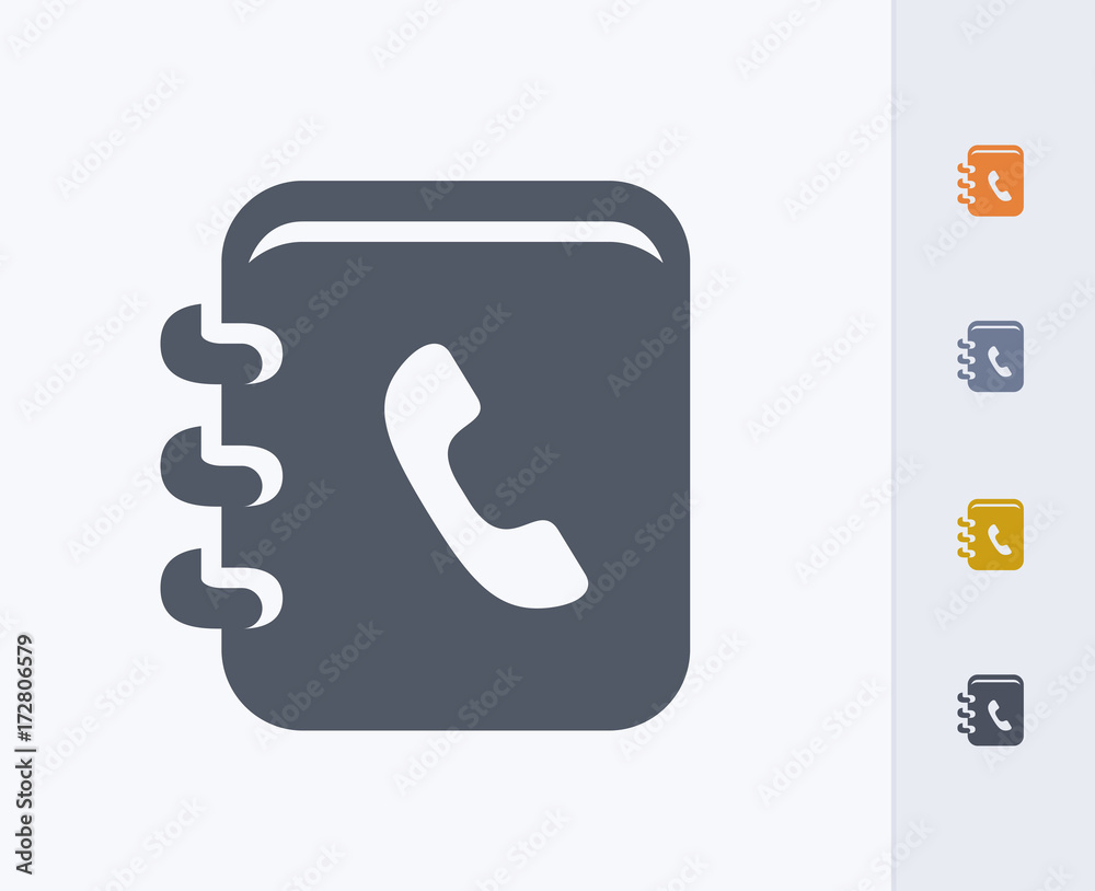 Phone Book - Carbon Icons. A professional, pixel-aligned icon designed on a 32 x 32 pixel grid and redesigned on a 16 x 16 pixel grid for very small sizes. Phone Book - Carbon Icons. A professional, pixel-aligned icon designed on a 32 x 32 pixel grid and redesigned on a 16 x 16 pixel grid for very small sizes.