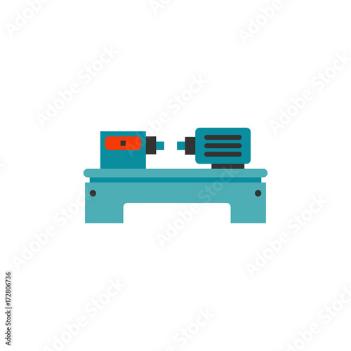 Lathe machine icon