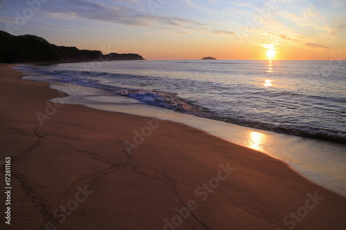 Sunrise over the sea