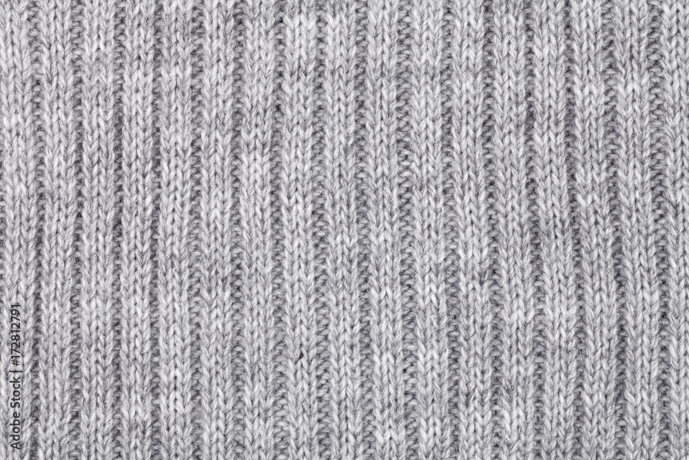 Knitted melange textile pattern