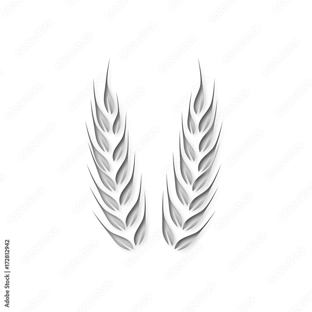 Obraz premium Wheat icon