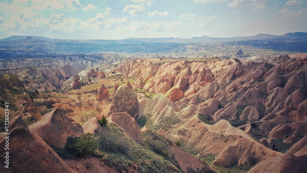 Capadoccia, Anatolia, Turkey. Beautiful rock formation landscape. Capadoccia, Anatolia, Turkey. Beautiful rock formation landscape.