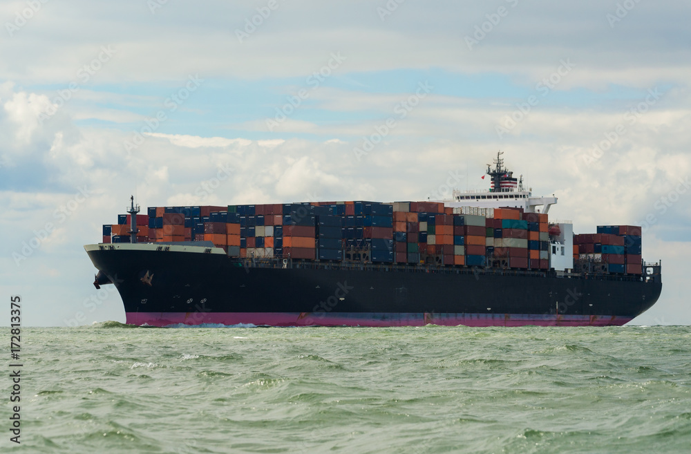 Container Ship at SEa