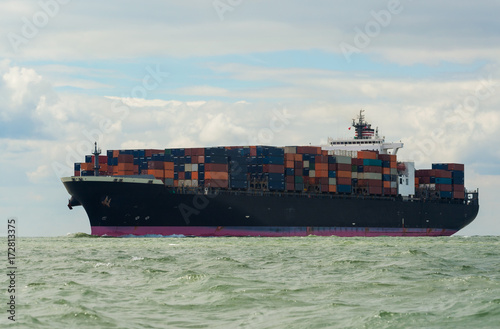Container Ship at SEa