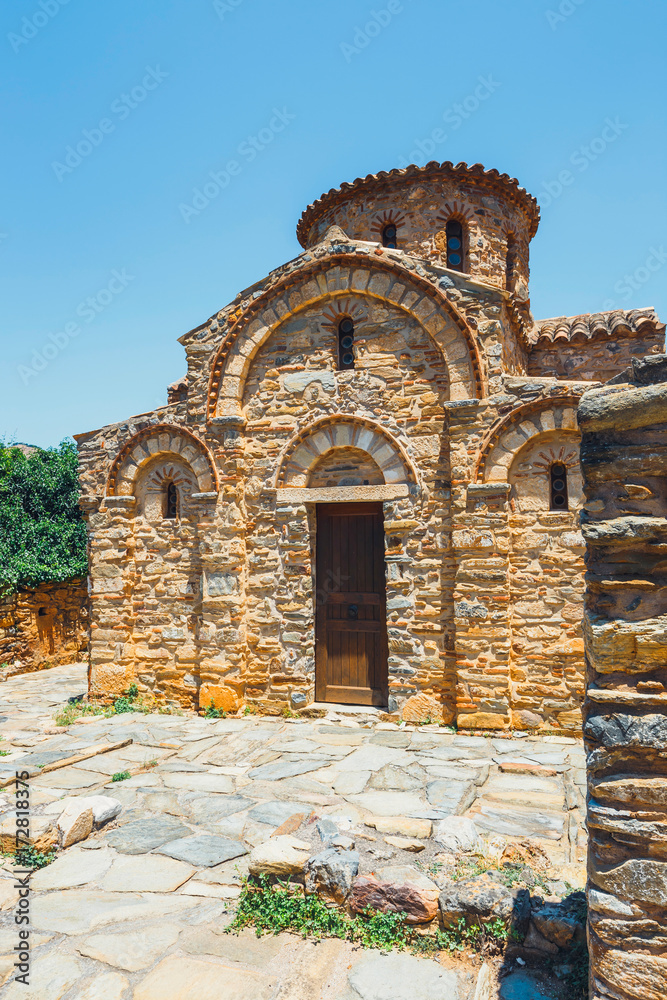 Byzantine church in Fodele, Crete, Greece. the El Greco's birthplace Byzantine church in Fodele, Crete, Greece. the El Greco's birthplace