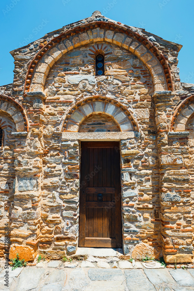 Byzantine church in Fodele, Crete, Greece. the El Greco's birthplace