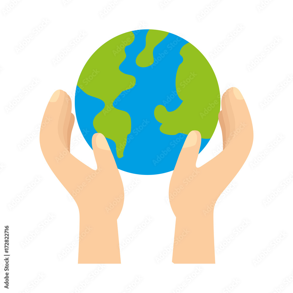 hand holding planet earth ecological environmental concept hand holding planet earth ecological environmental concept