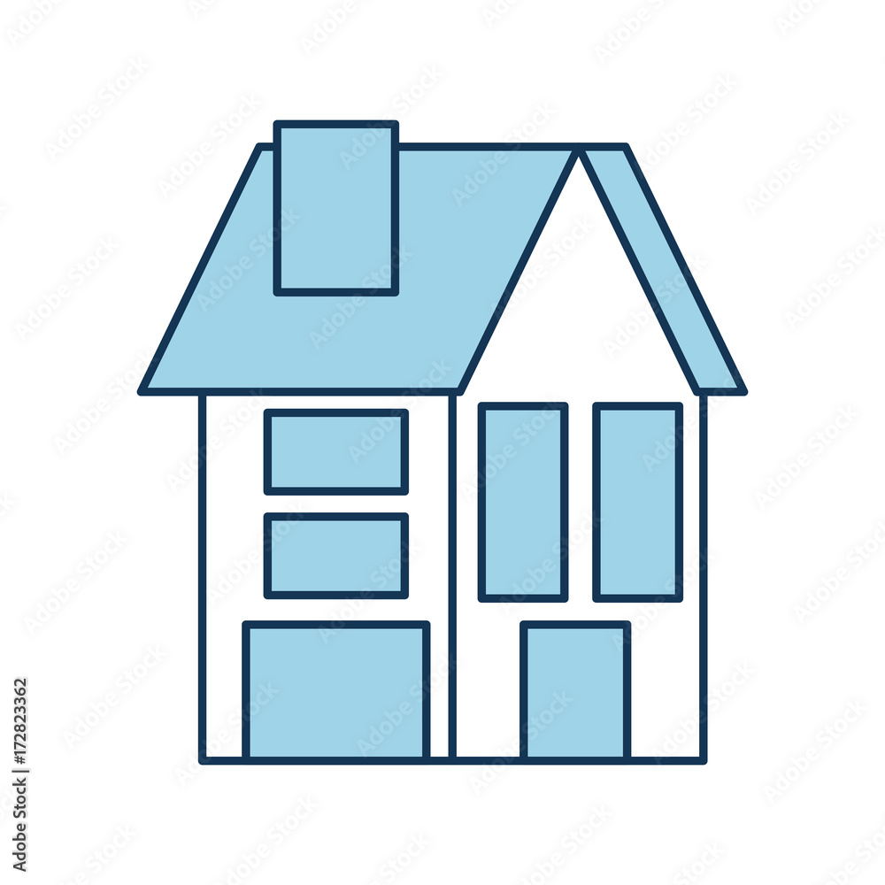 house residence property real estate architecture vector illustration house residence property real estate architecture vector illustration
