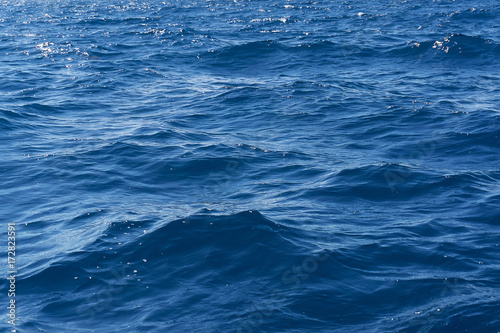 Texture of calm sea surface