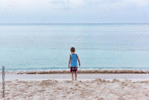 boy on the beach © dbrus