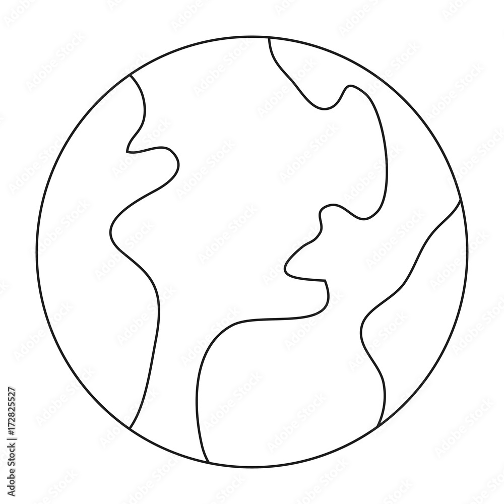 earth planet icon earth planet icon