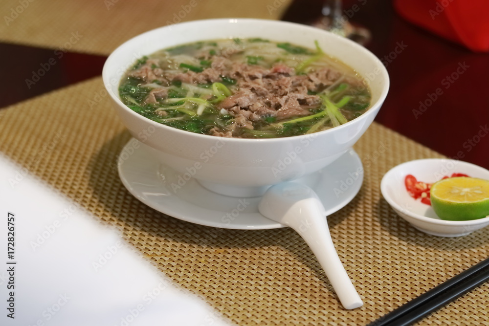 牛肉のフォー 牛肉のフォー