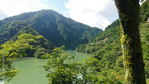庄川峡の風景
