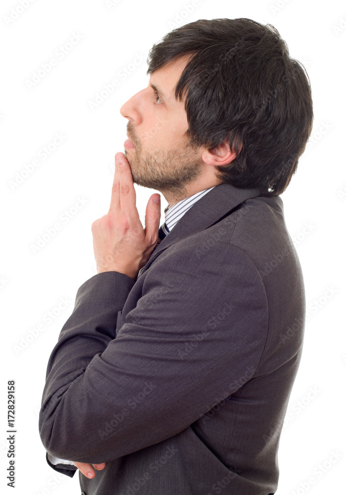 businessman thinking businessman thinking