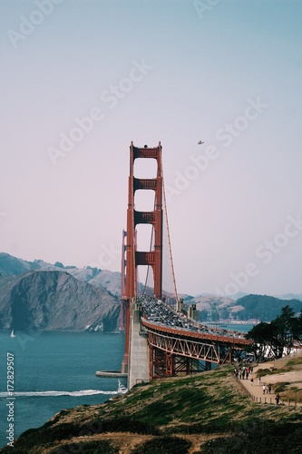 Golden Gate in the summer
