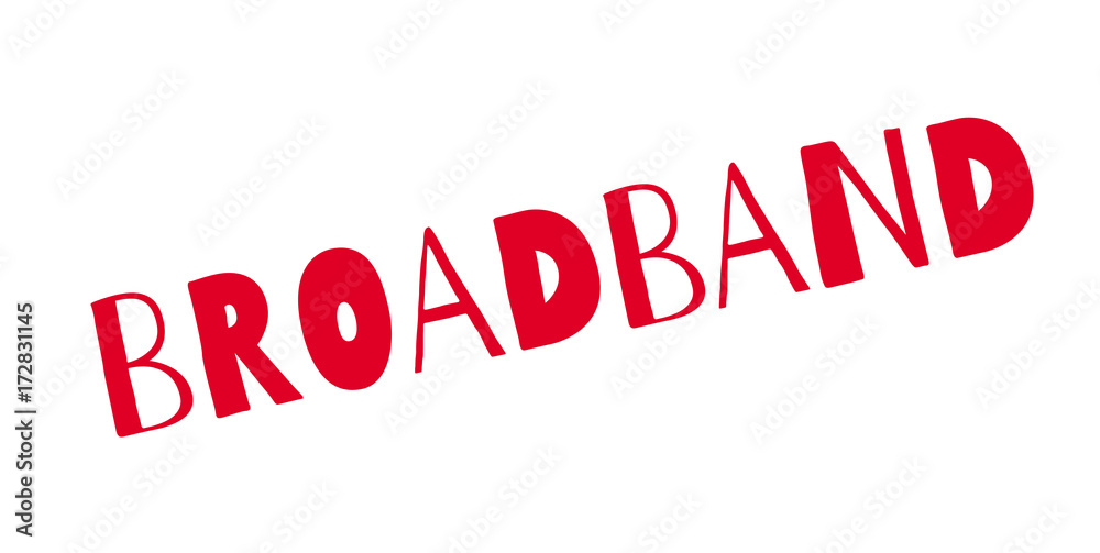 Broadband rubber stamp. Grunge design with dust scratches. Effects can be easily removed for a clean, crisp look. Color is easily changed. Broadband rubber stamp. Grunge design with dust scratches. Effects can be easily removed for a clean, crisp look. Color is easily changed.