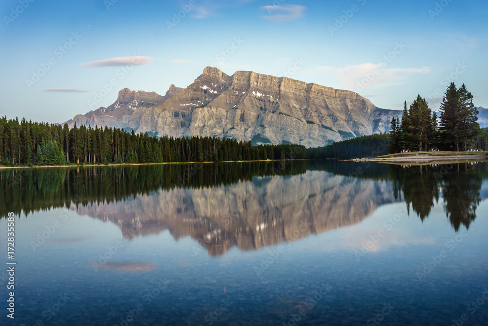 Tranquility of Rockies Mountains, Canada