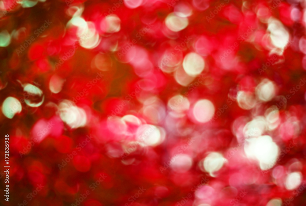 Red bokeh background Red bokeh background