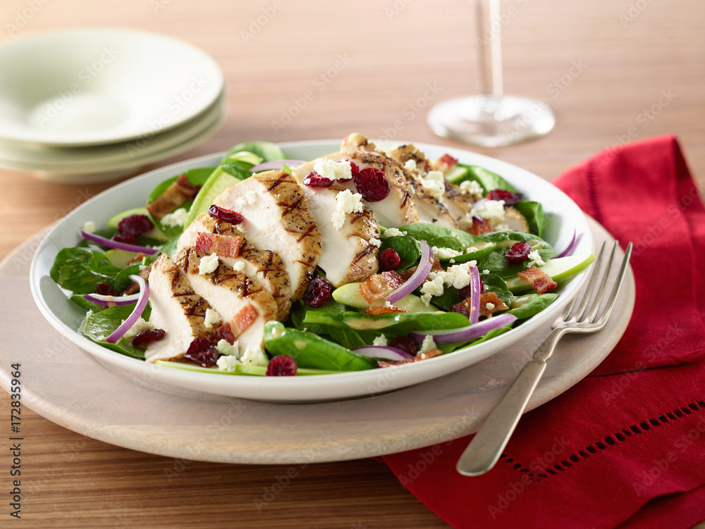 grilled-chicken-spinach-salad grilled-chicken-spinach-salad