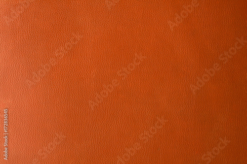 Orange leather texture and background