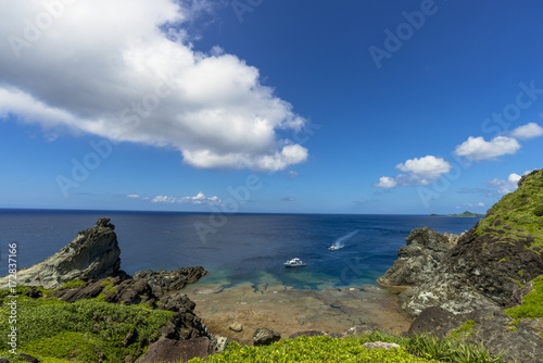 御神崎岬の美しい海