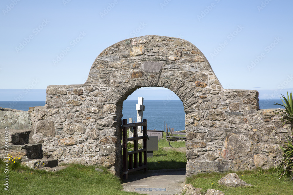 Graveyard, Llanbadrig Church, Cemaes; Anglesey; Wales