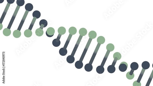 DNA molecule animation seamless loop from 8:08s. Great for background. You can replace background using Luma Matte