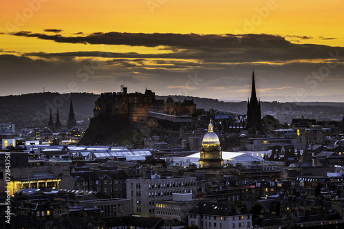Edinburgh city from Arthur's seat