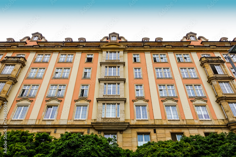 Fototapeta premium antique building view in Dresden, Germany