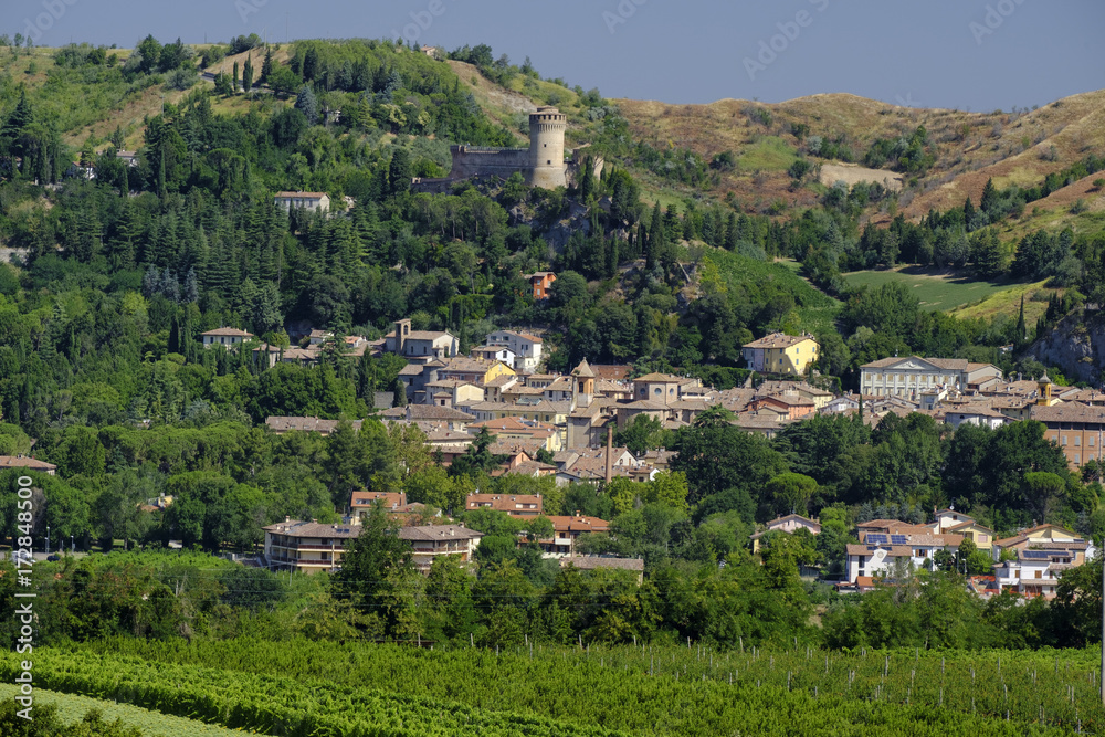 View of Brisighella (Romagna, Italy)