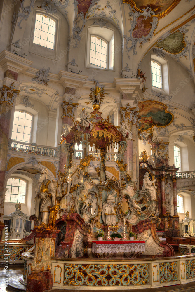 Altar Klosterkirche Vierzehnheiligen in Oberfranken